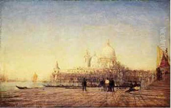 Venise Oil Painting by Felix Ziem