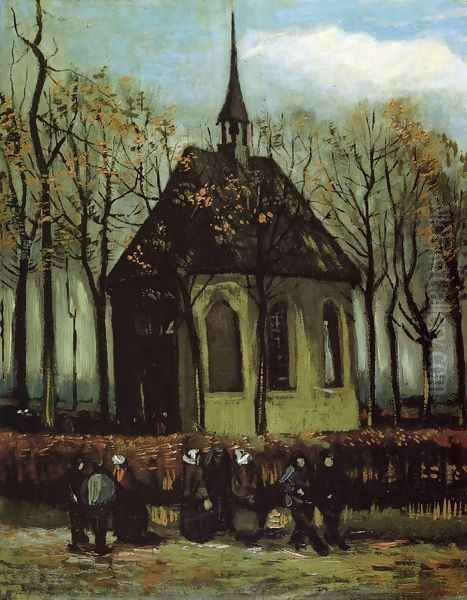 Chapel at Nuenen Oil Painting by Vincent Van Gogh