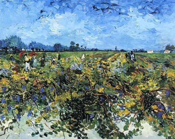 The Green Vineyard Oil Painting by Vincent Van Gogh