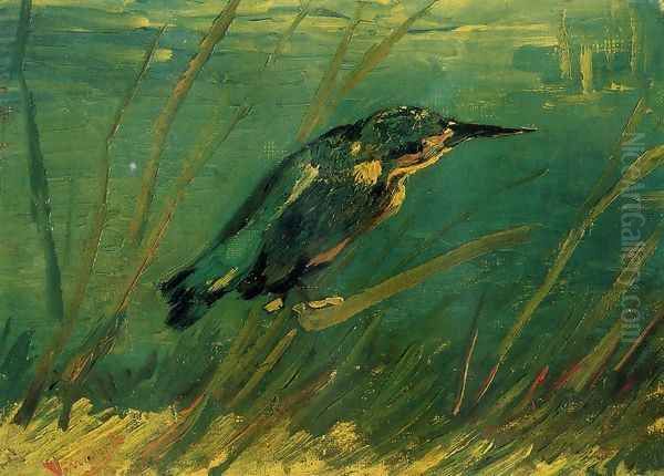 The Kingfisher Oil Painting by Vincent Van Gogh