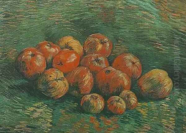 Still Life With Apples Oil Painting by Vincent Van Gogh