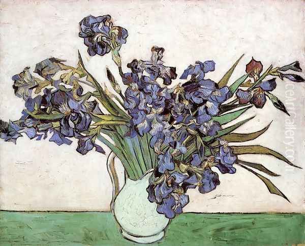 Irises I Oil Painting by Vincent Van Gogh