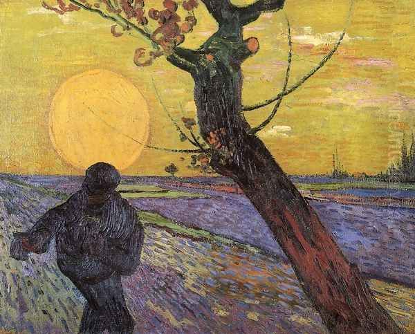 Sower The III Oil Painting by Vincent Van Gogh