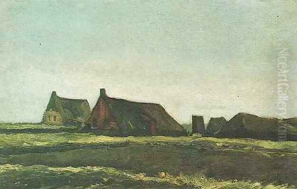 Cottages Oil Painting by Vincent Van Gogh