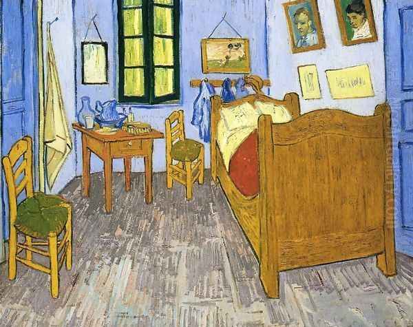 Vincent's Bedroom in Arles II Oil Painting by Vincent Van Gogh