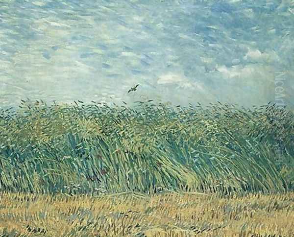 Wheat Field With A Lark Oil Painting by Vincent Van Gogh