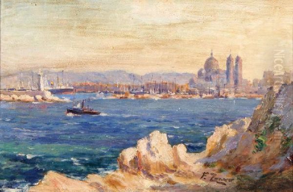 Veduta Di Istambul Oil Painting by Fausto Zonaro