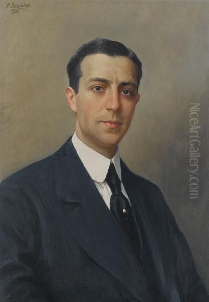 Ritratto Di Uomo Oil Painting by Fausto Zonaro