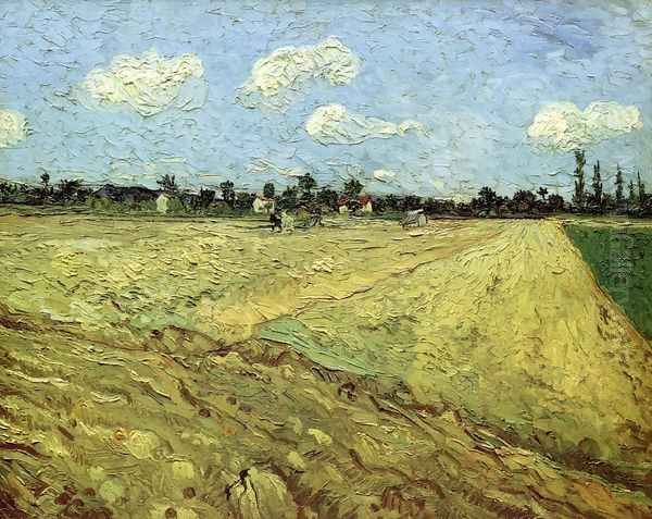 Ploughed Field Oil Painting by Vincent Van Gogh