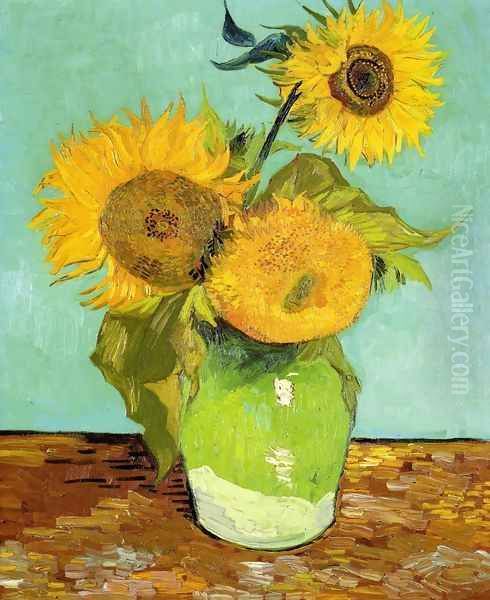 Sunflowers 2 Oil Painting by Vincent Van Gogh