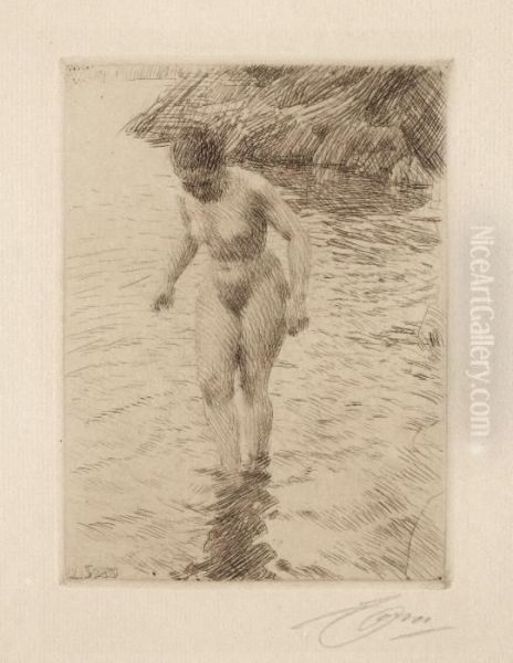 Dalaro Oil Painting by Anders Zorn