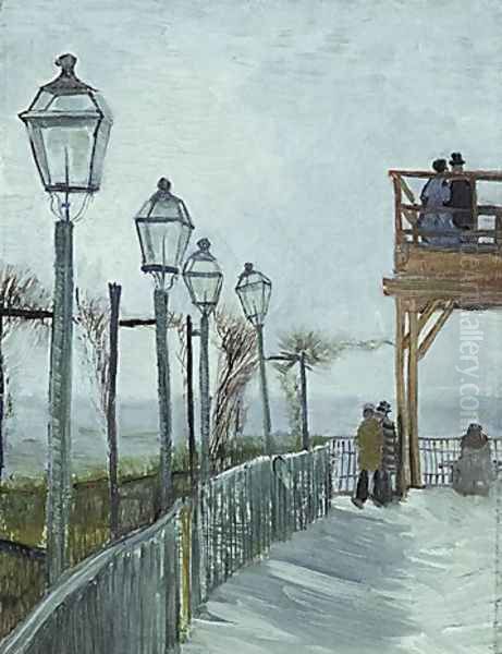 Montmartre Oil Painting by Vincent Van Gogh