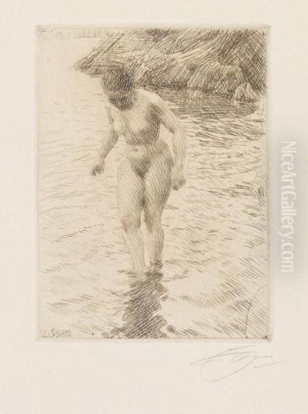 Dalaro Oil Painting by Anders Zorn