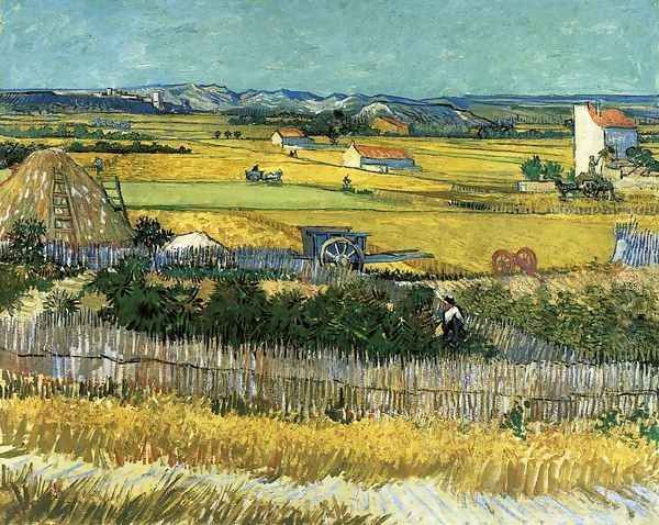 The Harvest Oil Painting by Vincent Van Gogh