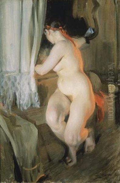 Vriden (twisted) Oil Painting by Anders Zorn