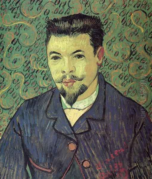 Portrait Of Doctor Felix Rey Oil Painting by Vincent Van Gogh