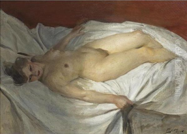 The Awakening Oil Painting by Anders Zorn