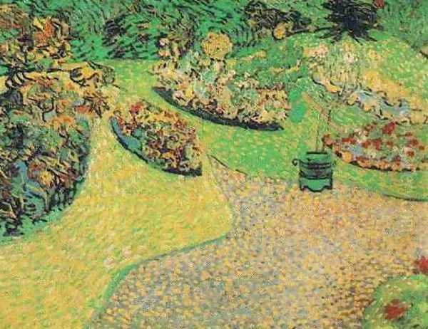 Garden In Auvers Oil Painting by Vincent Van Gogh