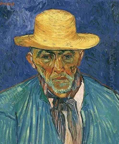 Portrait Of Patience Escalier Shepherd In Provence Oil Painting by Vincent Van Gogh