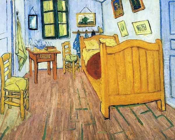 Vincent's Bedroom in Arles Oil Painting by Vincent Van Gogh