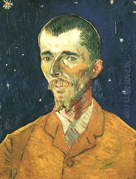 Portrait Of Eugene Boch Oil Painting by Vincent Van Gogh