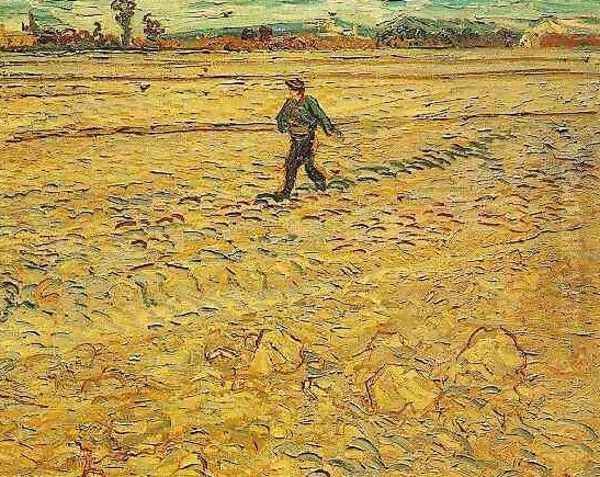 Sower The IV Oil Painting by Vincent Van Gogh