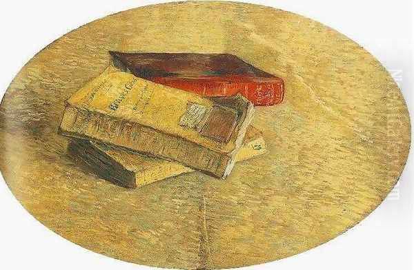 Still Life With Three Books Oil Painting by Vincent Van Gogh