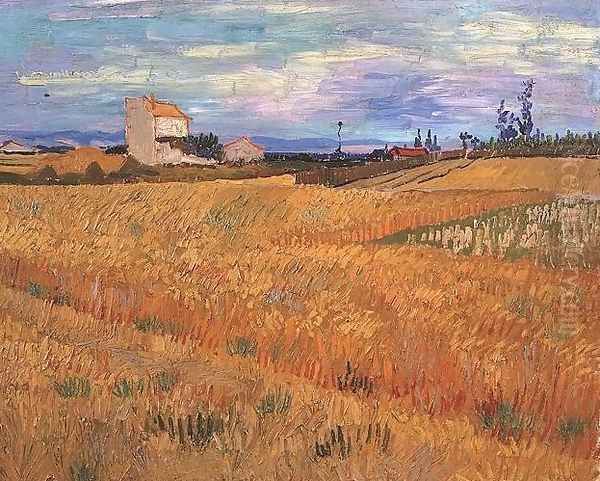 Wheat Field Oil Painting by Vincent Van Gogh