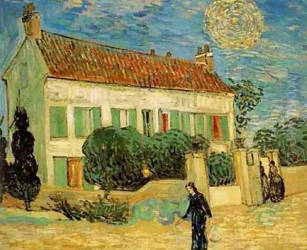 The White House At Night Oil Painting by Vincent Van Gogh