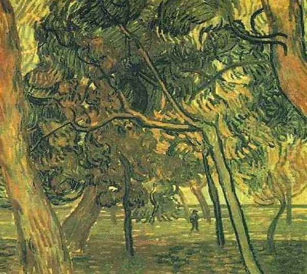 Study Of Pine Trees Oil Painting by Vincent Van Gogh