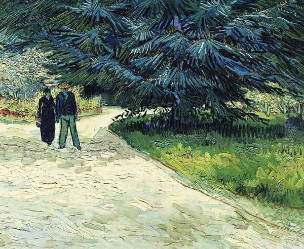 The Poet's Garden Oil Painting by Vincent Van Gogh