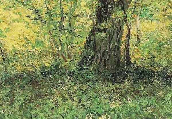 Undergrowth II Oil Painting by Vincent Van Gogh