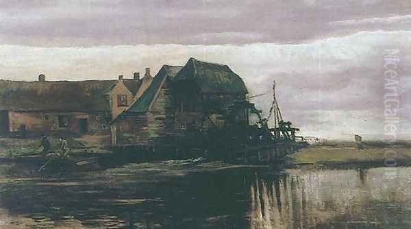 Water Mill At Gennep II Oil Painting by Vincent Van Gogh