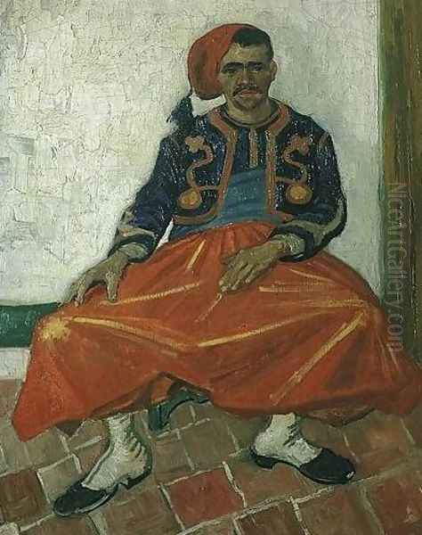 The Seated Zouave Oil Painting by Vincent Van Gogh