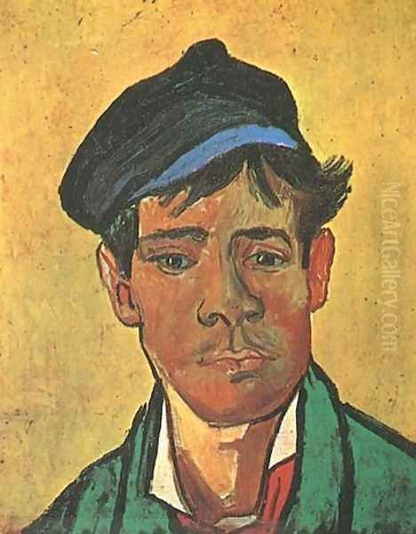 Young Man With A Cap Oil Painting by Vincent Van Gogh