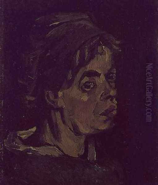 Head Of A Woman I Oil Painting by Vincent Van Gogh