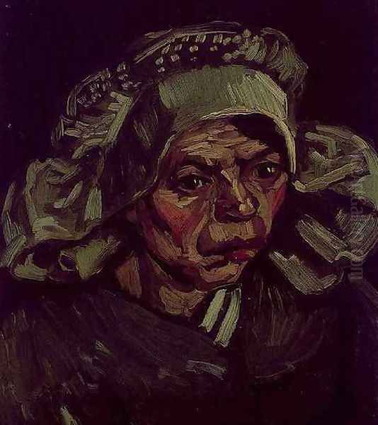 Head Of A Woman VI Oil Painting by Vincent Van Gogh