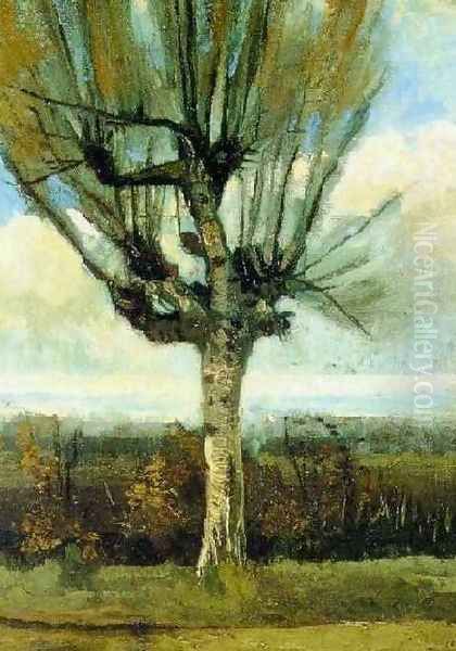 The Willow Oil Painting by Vincent Van Gogh