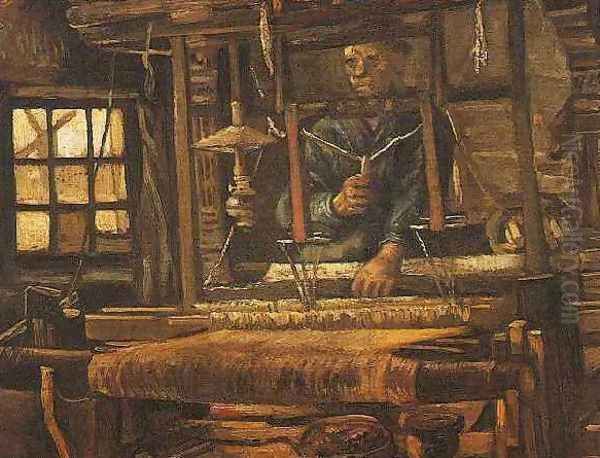 Weaver Seen From The Front II Oil Painting by Vincent Van Gogh