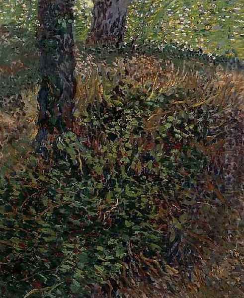 Undergrowth Oil Painting by Vincent Van Gogh