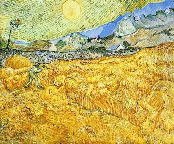 The Reaper II Oil Painting by Vincent Van Gogh