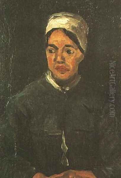 Peasant Woman Seated (Half Figure) Oil Painting by Vincent Van Gogh