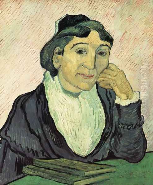 L'Arlesienne, Portrait of Madame Ginoux IV Oil Painting by Vincent Van Gogh