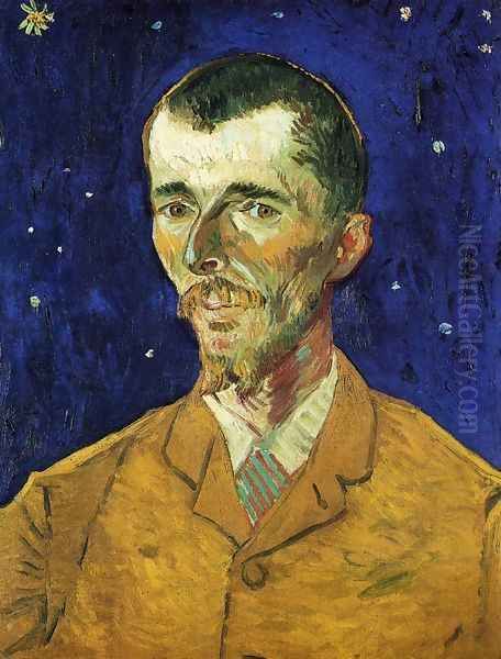 The Poet, Portrait of Eugene Boch Oil Painting by Vincent Van Gogh