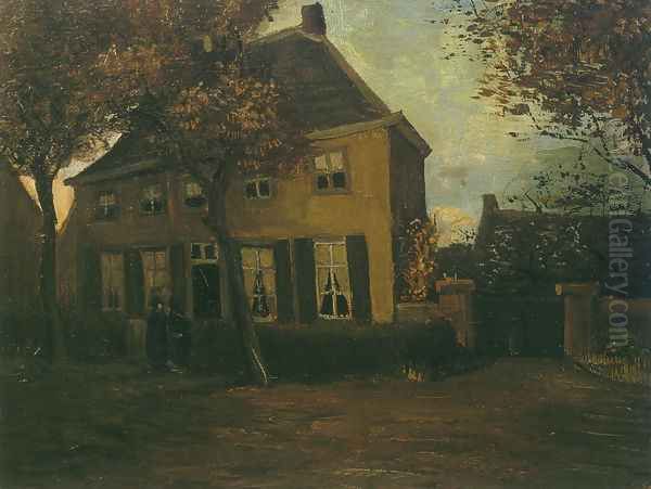 Vicarage at Nuenen Oil Painting by Vincent Van Gogh