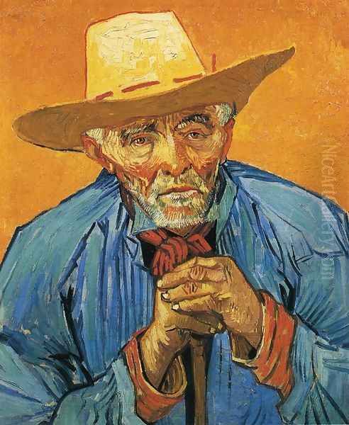 The Peasant, Portrait of Patience Escalier Oil Painting by Vincent Van Gogh