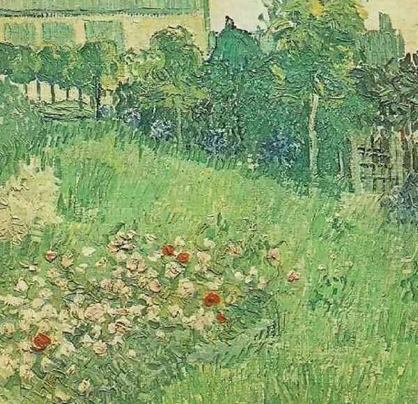 Le jardin de Daubigny 2 1890 Oil Painting by Vincent Van Gogh