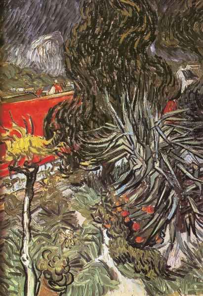 Dans le jardin du docteur Gachet 1890 Oil Painting by Vincent Van Gogh