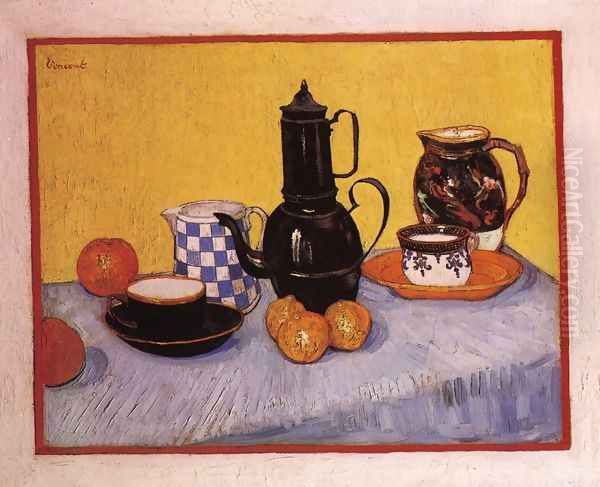 Still Life with Coffeepot Oil Painting by Vincent Van Gogh