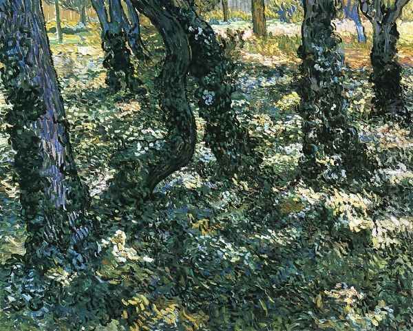 Undergrowth 2 Oil Painting by Vincent Van Gogh